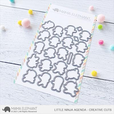 Mama Elephant Creative Cuts - Little Ninja Agenda